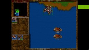 Играю в Warcraft II - Флот начало