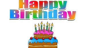 Happy Birthday To You