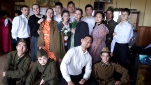 Мини спектакль "Тишина.." Народный Молодежный театр "Гротеск"