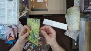 "Fateforge. Хроники Каана" + "Битва бессмертных" Распаковка настольной игры и дополнения