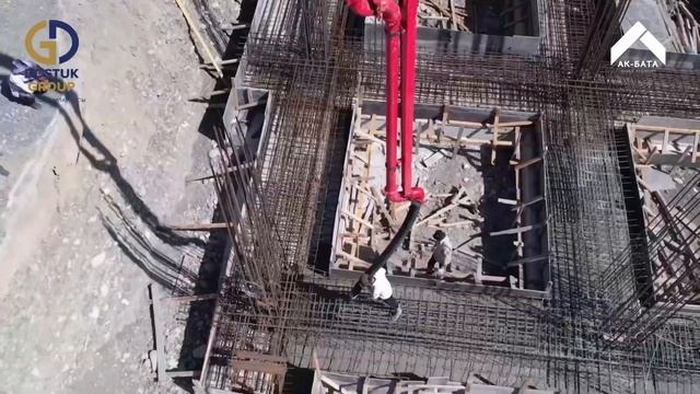 Ход строительства ЖК «Ак-Бата» г.Ош, ул.Касымбекова 8а/2 смотреть онлайн
