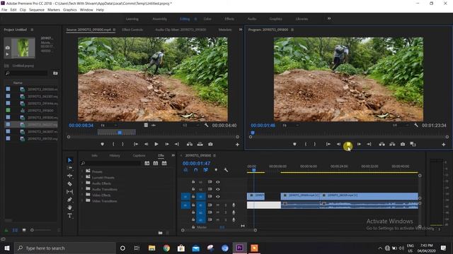 #2. Cut-Merge, Export Videos in Premiere Pro CC - Hindi #premiereprotutorial