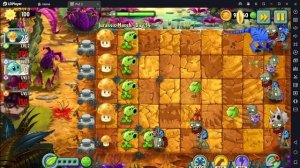 Растение против Зомби 2/PvZ2 Adventure Jurassic Marsh Day 14/Юрское Болото День 14