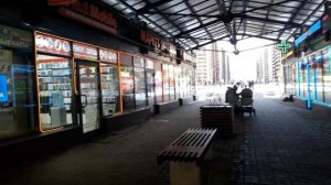 Мурино. Город-спутник Санкт-Петербурга. Бульвар Менделеева, выход из метро Девяткино.