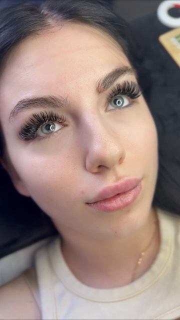 LED наращивание ресниц. Эффект Барби, 10-16 мм 🫶🏻❤️