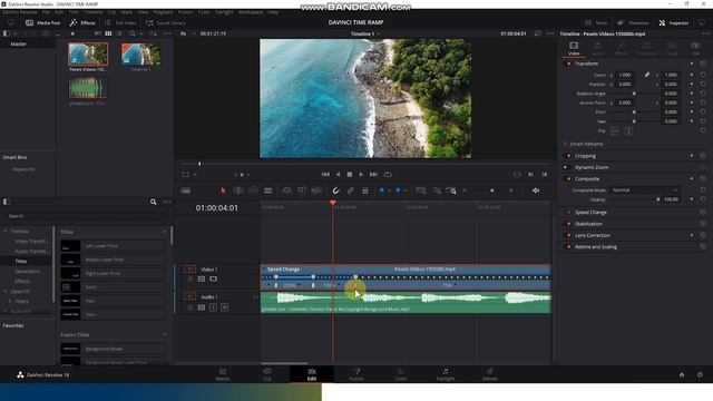 Time/Speed Ramping in Davinci Resolve - Urdu/Hindi- Video Editing смотреть онлайн