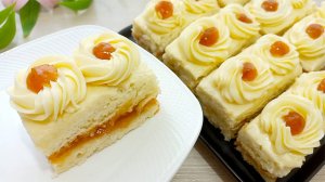 😋 Побалуйте себя и своих близких лучшим пирожным в мире! Легкий и воздушный десерт с кремом!