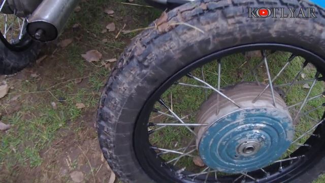 Новий карбюратор та мотошина на ІЖ Планету. смотреть онлайн