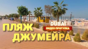 Dubai ОАЭ Пляж Джумейра Февраль 2025