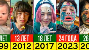 Кишлак Трансформация с 1 Года до 26 Лет