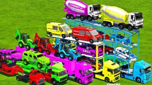 Сборник мультфильмов про машинки. Любимые развивающие мультики для самых маленьких