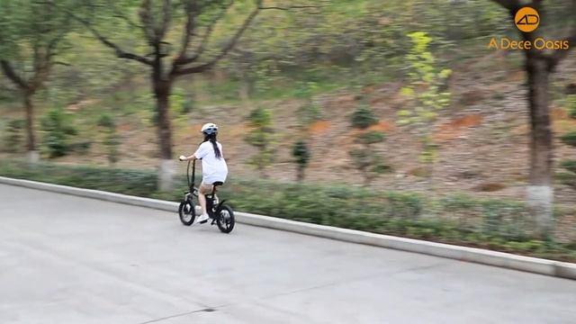 THE ADO A16 IS A COMPACT FOLDING ELECTRIC BIKE. ITS IDEAL FOR CITY COMMUTING OR JUST A WEEKEND RIDE