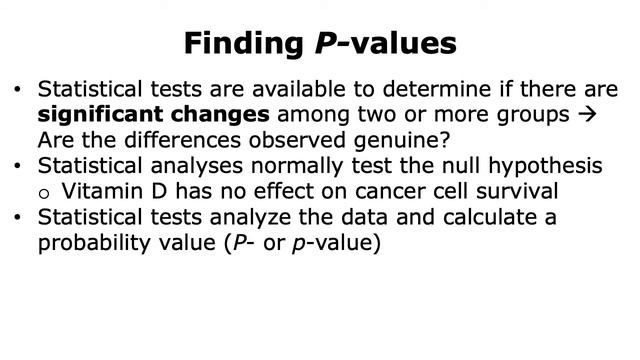 Statistical Analysis of In vitro Experimental Data смотреть онлайн