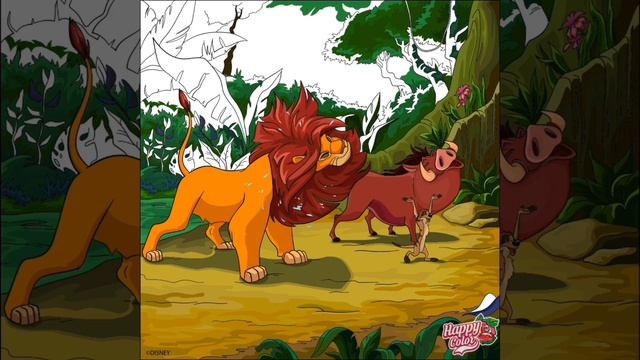 Lion King - Simba , Timon and Pumbaa смотреть онлайн
