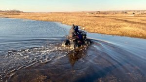 Вплавь по озеру. OFF-ROAD