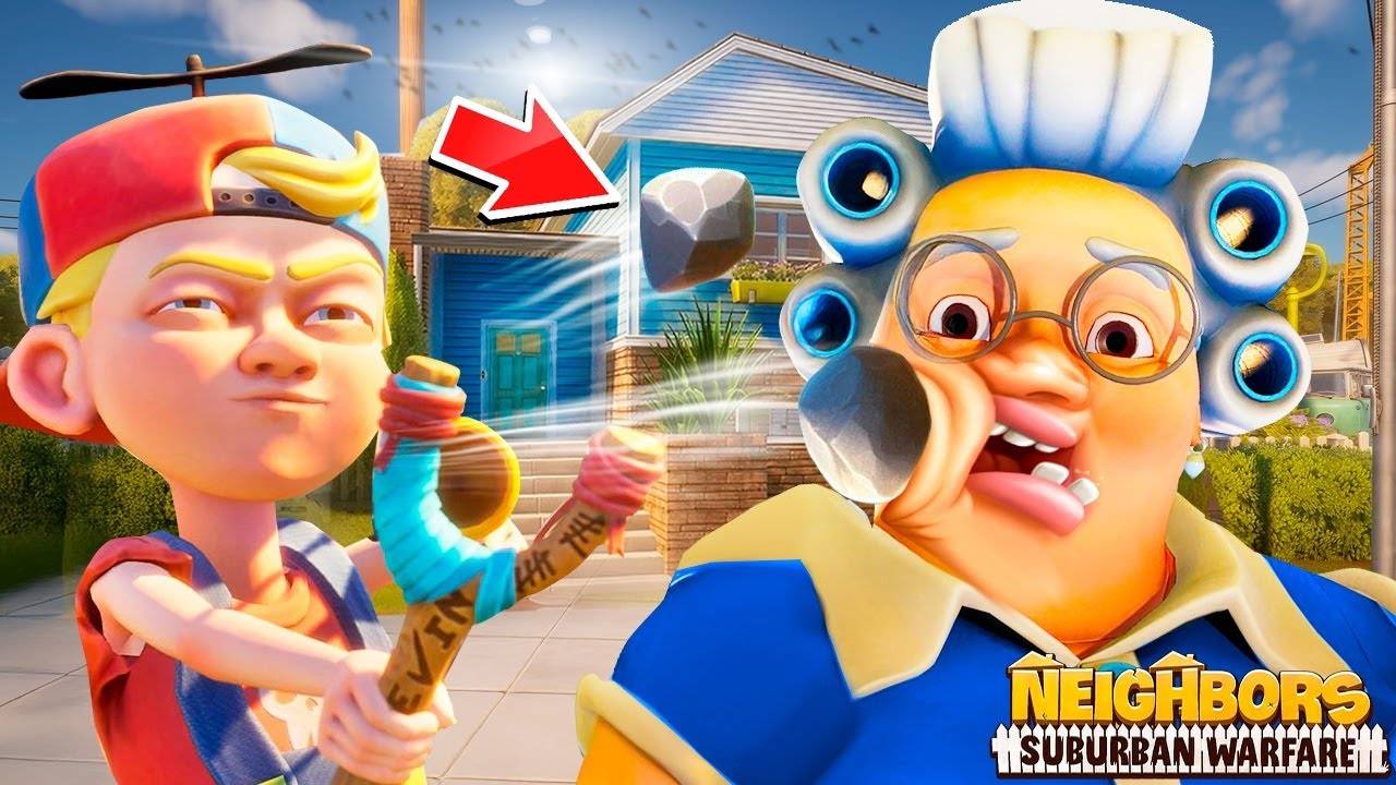 ШКОЛЬНИК НАКАЗАЛ СОСЕДЕЙ! САМАЯ ПОТНАЯ КАТКА! УГАРНАЯ БИТВА СОСЕДЕЙ! (NEIGHBORS: SUBURBAN WARFARE) смотреть онлайн