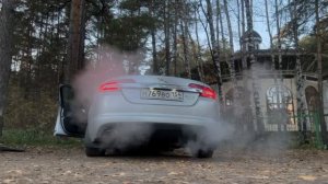 Jaguar XF SV8 4.2 Supercharged сток выхлоп + метал.каты