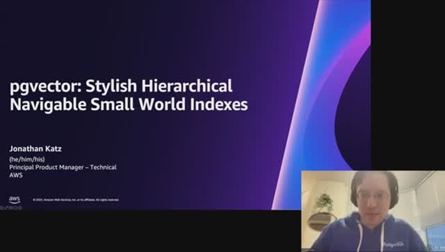 pgvector. Stylish Hierarchical Navigable Small World Indexes. Jonathan Katz
