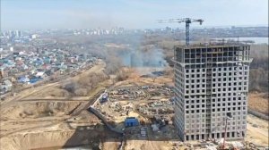 🔥 Сухая трава полыхает в Ульяновске Сейчас в районе «Новой Жизни» в Ульяновске бушует пожар — гори