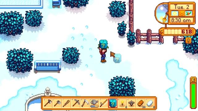 Stardew Valley - Winter Gameplay (15) смотреть онлайн