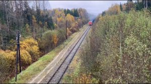 Бологое-Полоцкая ЖД: оживший ТЭП60 из СССР и сразу три грузовых поезда на полумёртвой линии.