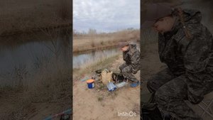 Открыли сезон рыбалки🐟 дорога ужасная, чуть не застряли🤦♀️