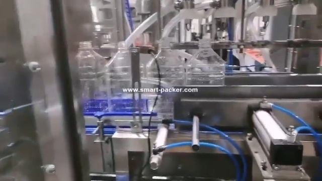 10L Бутылки для воды барабаны барабаны обмотка, заливка, заливка, линия производства 600 бутылок в смотреть онлайн