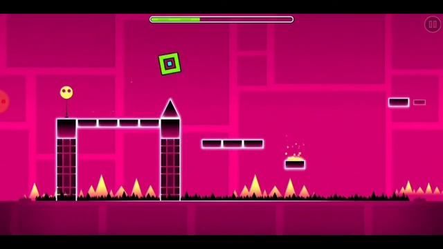 Прохожу первые 3 уровня в геометри даш (Geometry Dash) смотреть онлайн