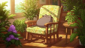 Pusheen’s Spring Garden Dreams 🌷