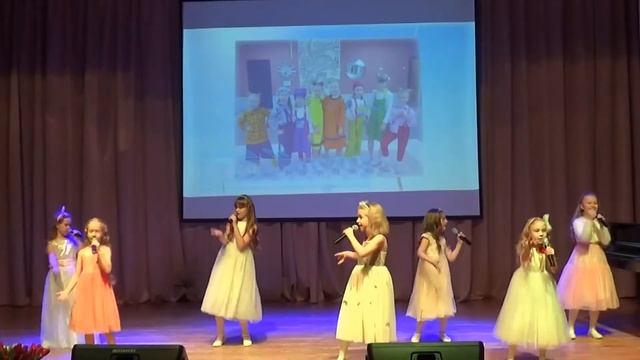 Вокальный ансамбль Акварельки г Берёзовский ДШИ 1 смотреть онлайн