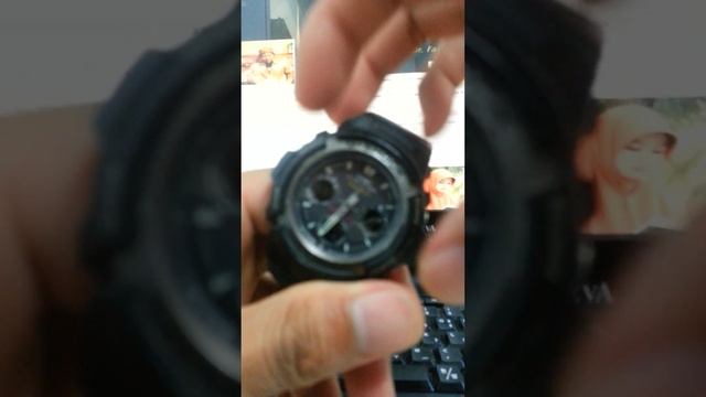 Tutorial setting waktu jam tangan G'SHOCK AWG 101