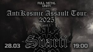 Svarti - The Great Accuser . 28 март 2025 . AntiKosmic Assault Tour . Новороссийск . BAZA