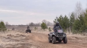 В поисках грязи. ATV Нижний Новгород. Прогулка на квадроциклах и багги. AODES, CF, STELS, YAMAHA