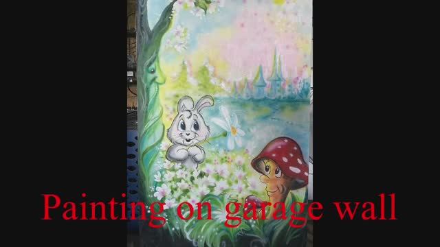 Painting on the garage wall смотреть онлайн