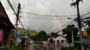 пай. просто радуга ч.2 река, мост, улицы pai ปาย แม่ฮ่องสอน