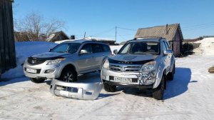 Феникс. Инкарнация переднего бампера Great Wall Hover H2