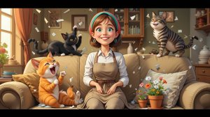 Тётя Маша и три кота