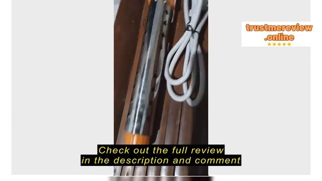 Review wesley2018 220V Portable Heater Stainless Steel Electric lmmersion Water Heater water Boiler смотреть онлайн