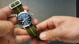 Tudor Black Bay 36 Erikas Original MN STRAP Crown & Buckle Chevron REVIEW
