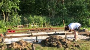 Строительство беседки своими руками Часть 2(Обвязка СВАЙ)