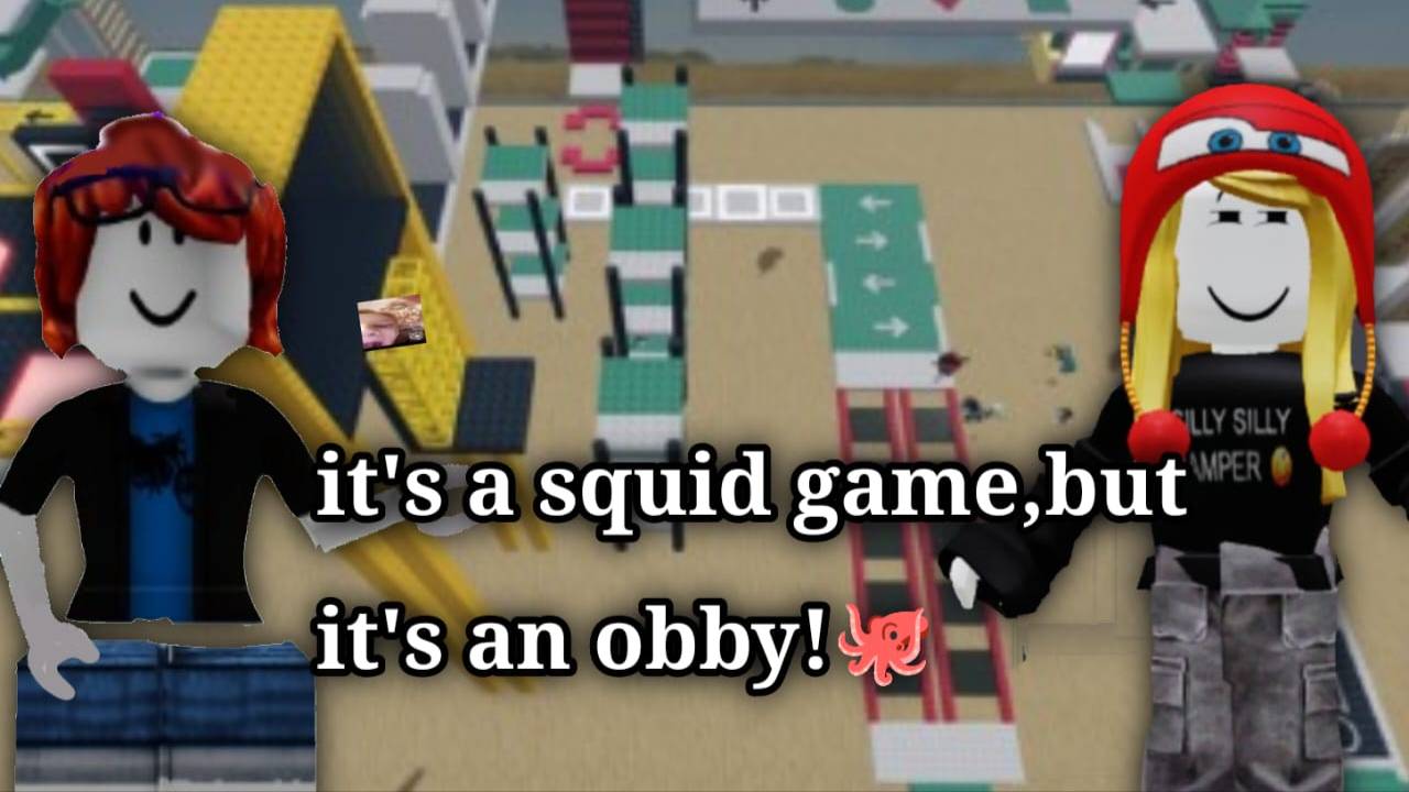 It's a squid game, but it's an obby! 🦑 смотреть онлайн