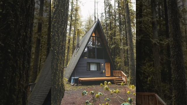 Cabane in forma de A - Cateva casute din lemn in forma de A смотреть онлайн