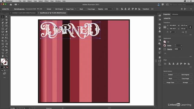 Lesson 19 - Images in Illustrator