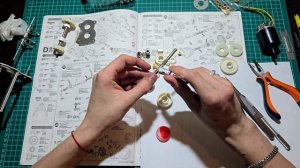 Сборка Scania 770S 8x4/4 Tamiya. Часть 7. Коробка передач