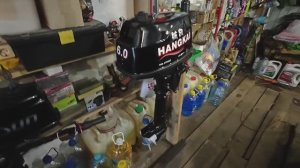 лод.Мот. ХАНКАЙ 6,0..подготовка К первому ЗАПУСКУ..НЕ большое сравнение с ПАРСУН 2,6..