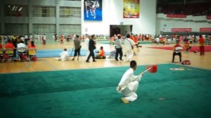 Выступление с копьем  Китай