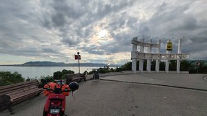 Калуга - Майкоп. На красном мопеде)