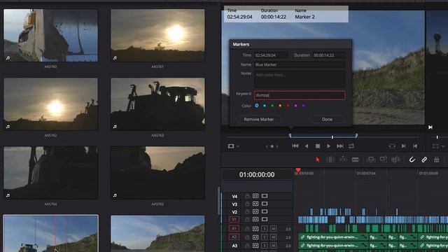 Keywording Technique and Marker Keywords in DaVinci Resolve смотреть онлайн