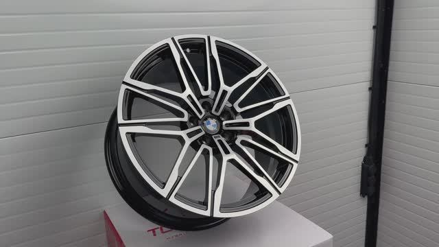 Диски CN Forged 1232 20 9.5J вес 13,2kg Black Machined Face