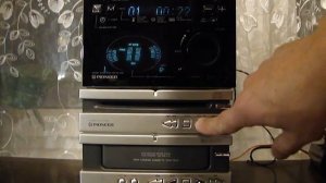 Mini HI-FI Set Pioneer SX-Q180 + oryginal subwoofer S-Q180-W - functionality presentation